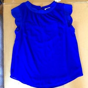monteau blouse in a gorgeous blue…only worn once!! 💙